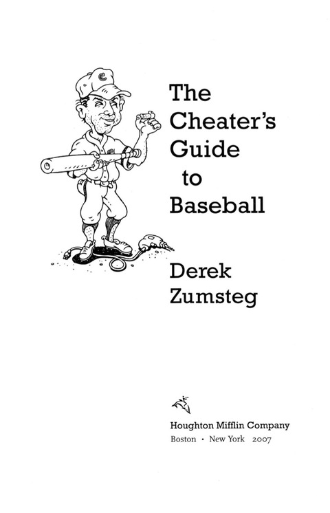 Cover image for book The Cheater's Guide To Baseball