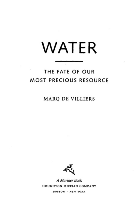 Cover image for book Water