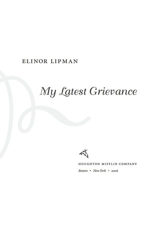 My Latest Grievance