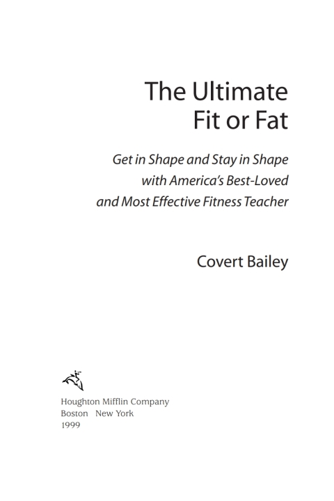 Cover image for book The Ultimate Fit Or Fat