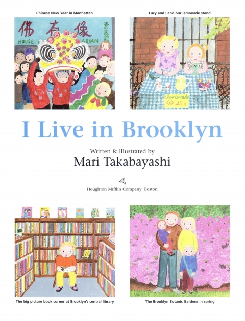 Cover image for book I Live in Brooklyn