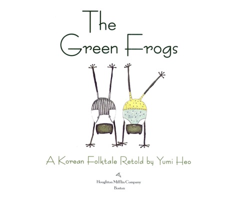 Cover image for book The Green Frogs