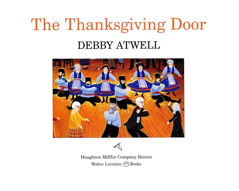 Cover image for book The Thanksgiving Door