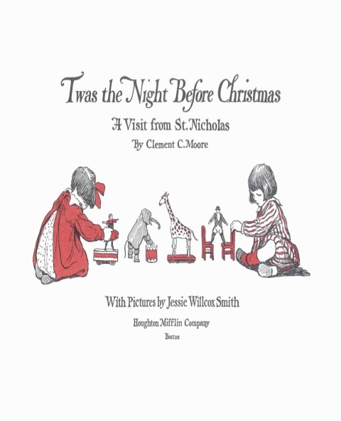 Cover image for book 'Twas the Night Before Christmas