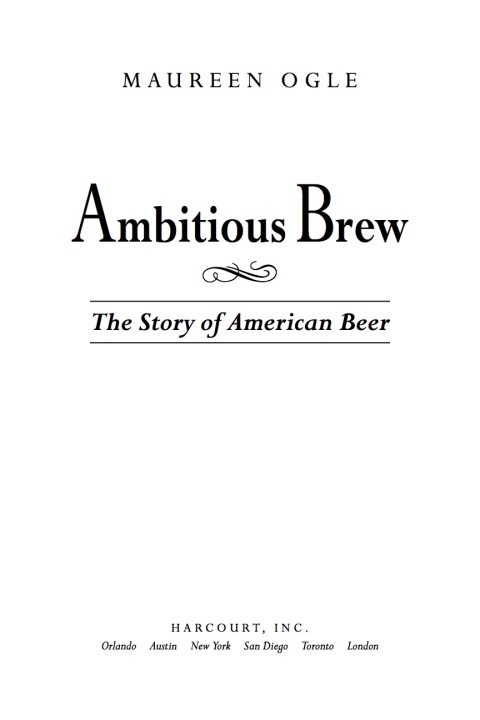 Cover image for book Ambitious Brew