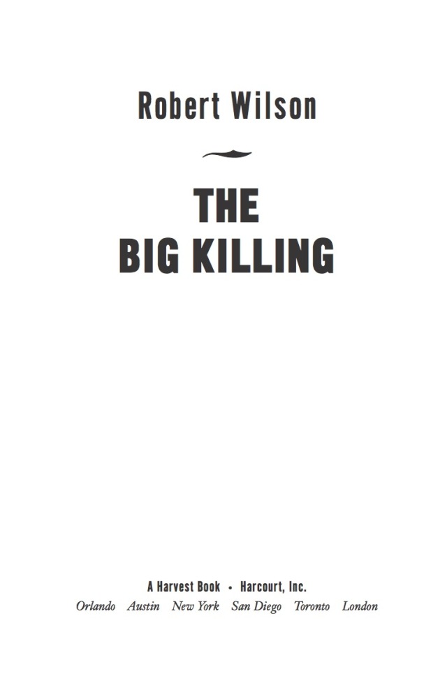 The Big Killing