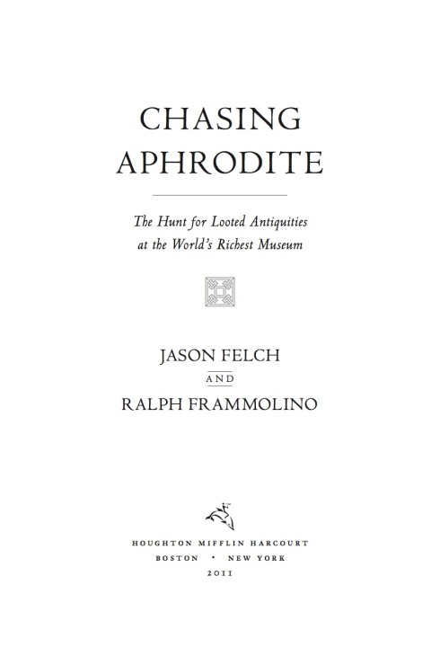 Cover image for book Chasing Aphrodite