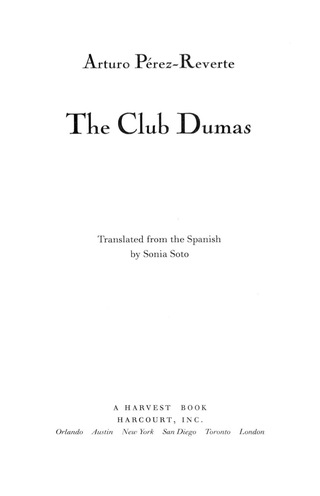 The Club Dumas