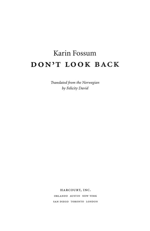 Cover image for book Don't Look Back