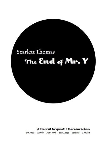 The End of Mr. Y