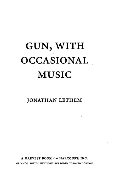 Cover image for book Gun, with Occasional Music