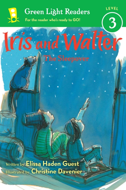 Cover image for book Iris and Walter: The Sleepover