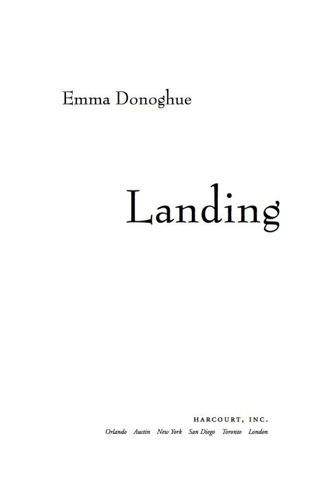Cover image for book Landing