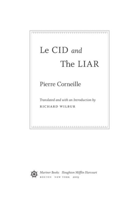 Cover image for book Le Cid And The Liar