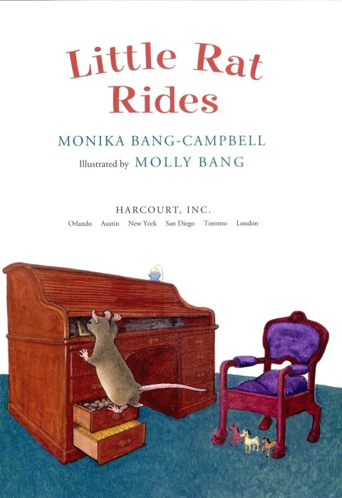 Cover image for book Little Rat Rides