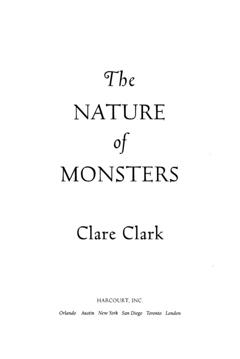 Cover image for book The Nature Of Monsters