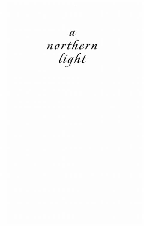 Cover image for book A Northern Light