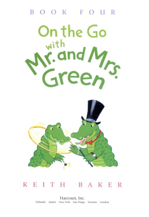 Cover image for book On the Go with Mr. and Mrs. Green