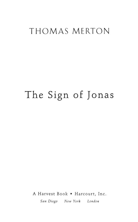 Cover image for book The Sign of Jonas