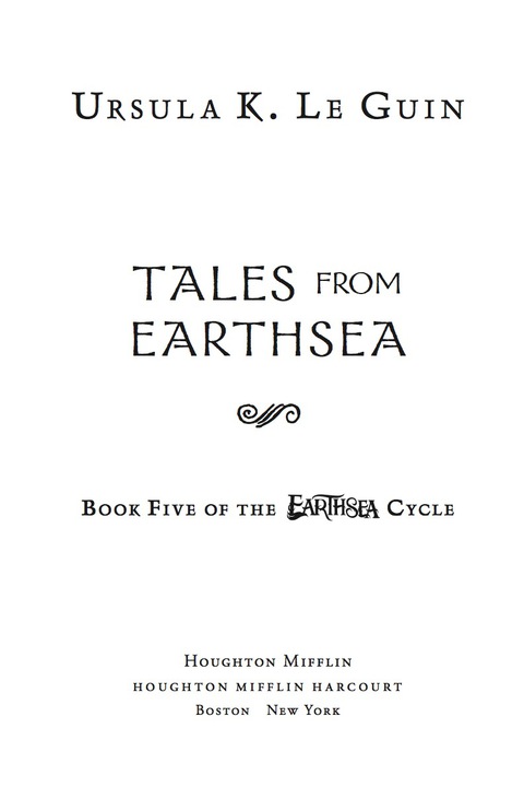 Cover image for book Tales from Earthsea