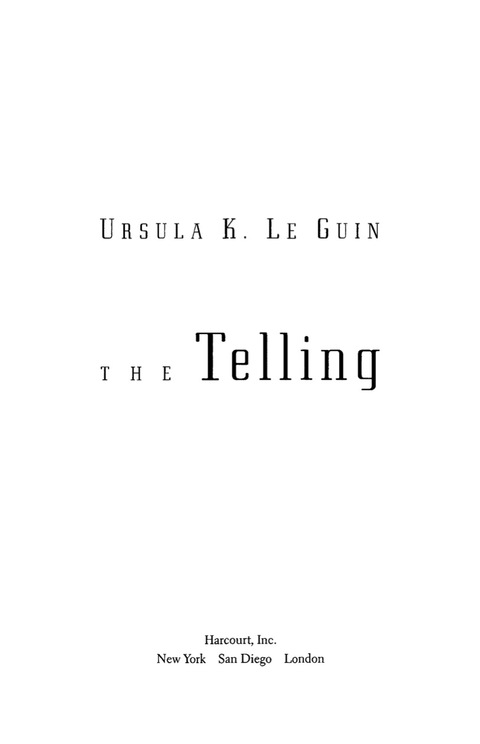 Cover image for book The Telling