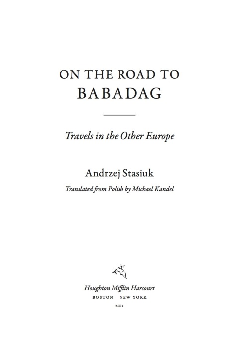 Cover image for book On the Road to Babadag