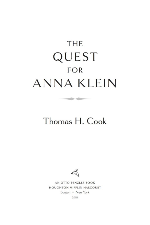 The Quest for Anna Klein 