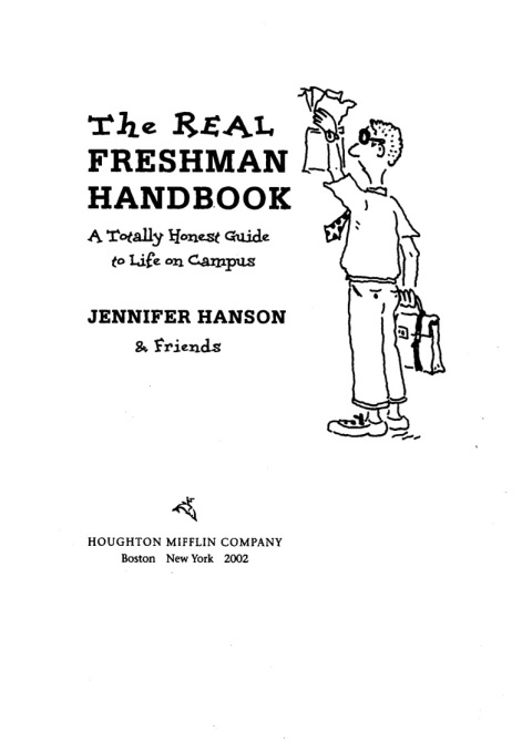 Cover image for book The Real Freshman Handbook