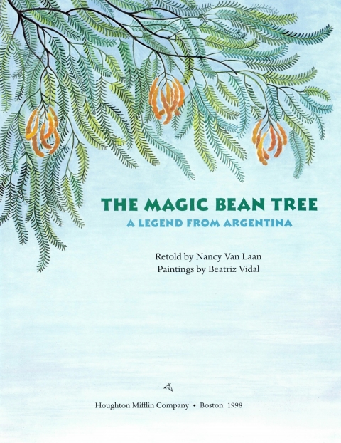 Cover image for book The Magic Bean Tree