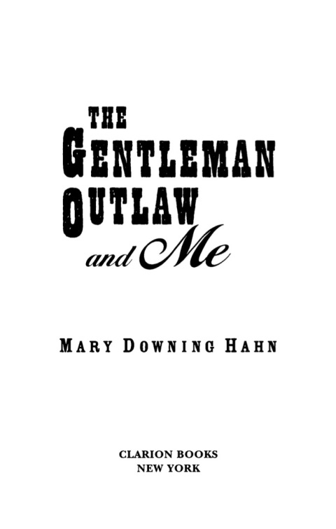 Cover image for book The Gentleman Outlaw and Me