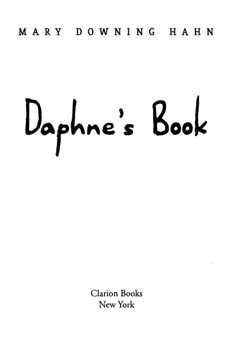 Cover image for book Daphne's Book