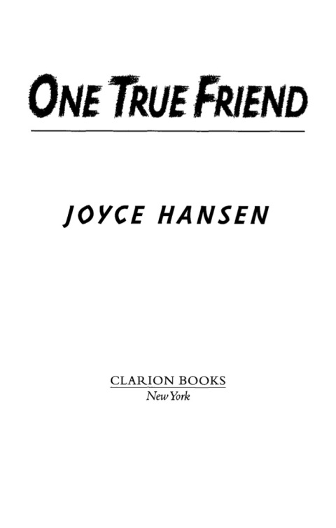 Cover image for book One True Friend