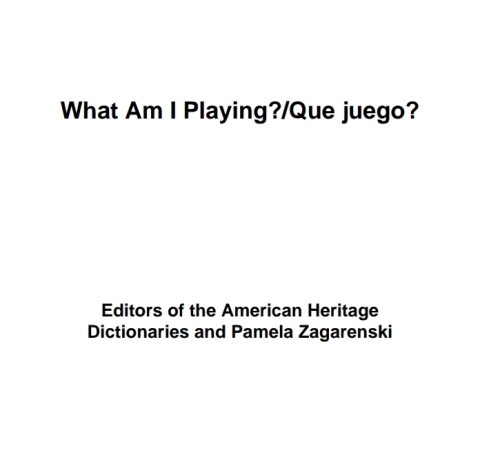 Cover image for book What Am I Playing?/¿Qué juego?