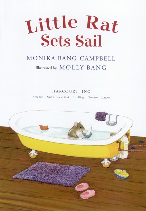 Cover image for book Little Rat Sets Sail
