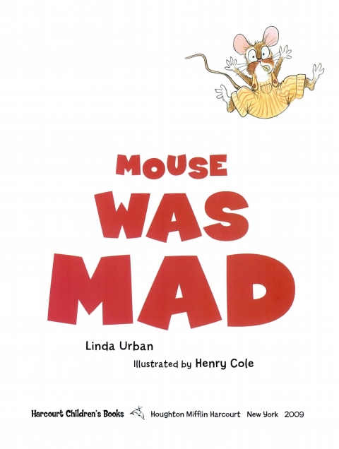 Cover image for book Mouse Was Mad