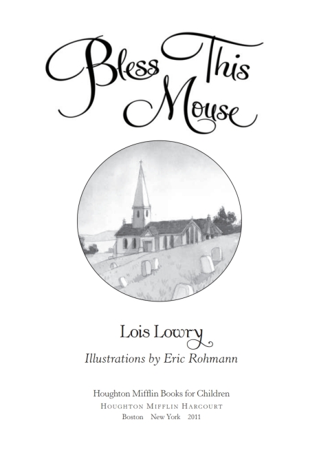 Cover image for book Bless This Mouse