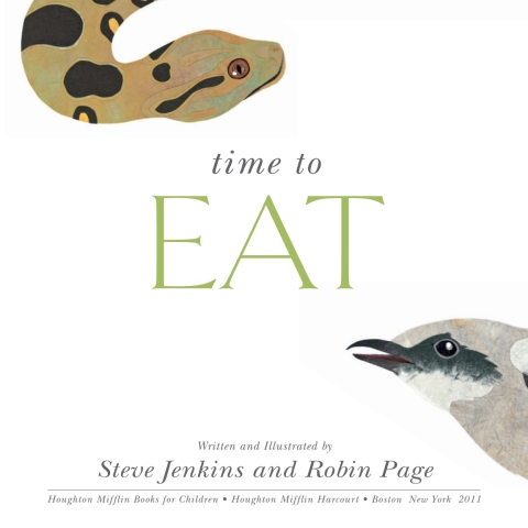 Cover image for book Time to Eat