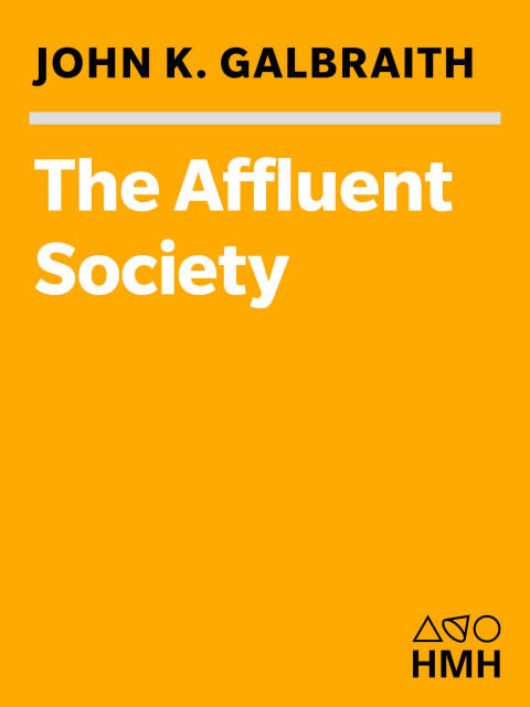 Cover image for book The Affluent Society