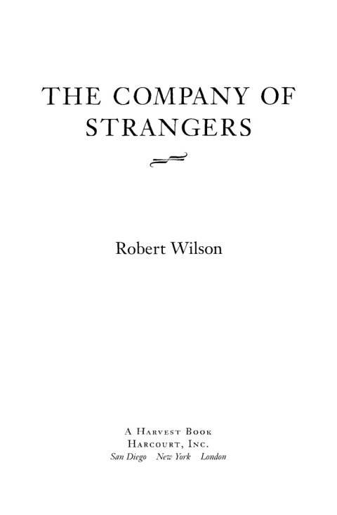 Cover image for book The Company of Strangers