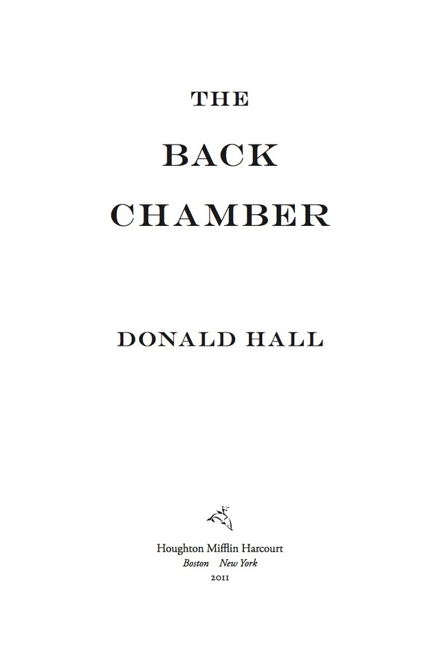 The Back Chamber