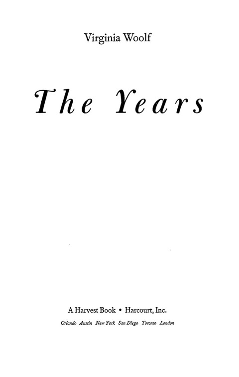 Cover image for book The Years