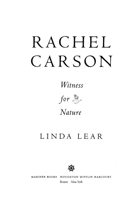 Cover image for book Rachel Carson