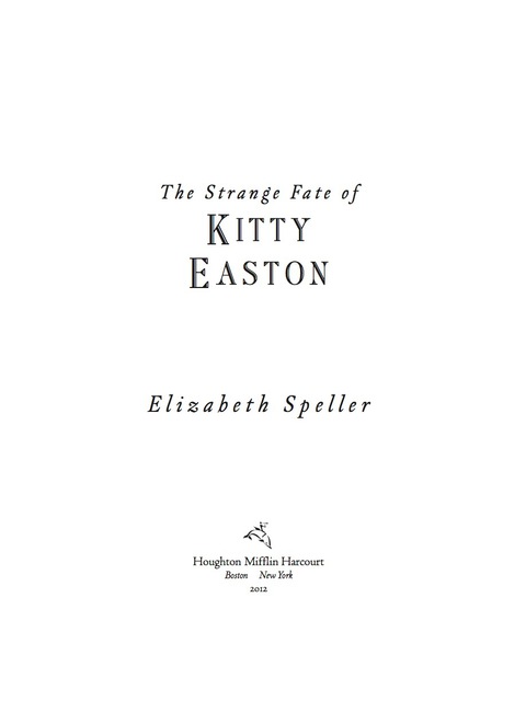 Cover image for book The Strange Fate of Kitty Easton