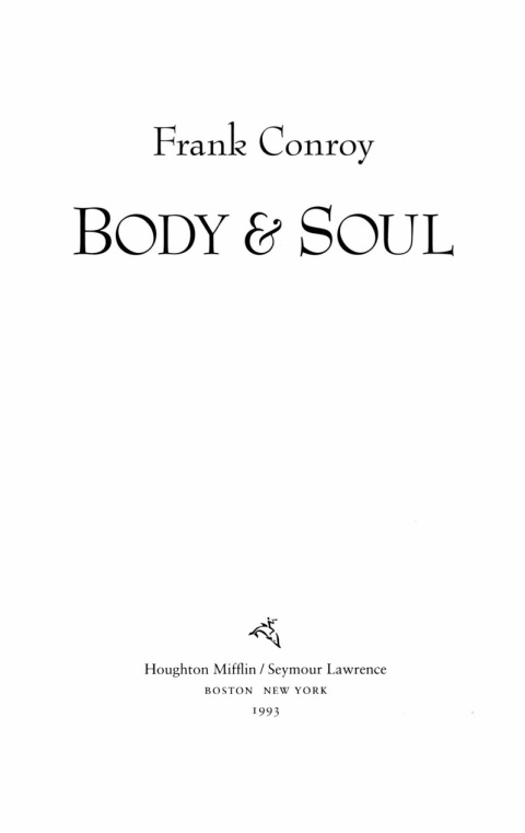 Cover image for book Body & Soul