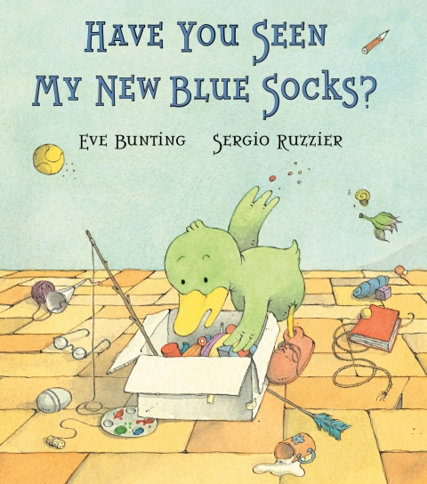 Cover image for book Have You Seen My New Blue Socks?