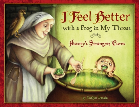 Cover image for book I Feel Better with a Frog in My Throat