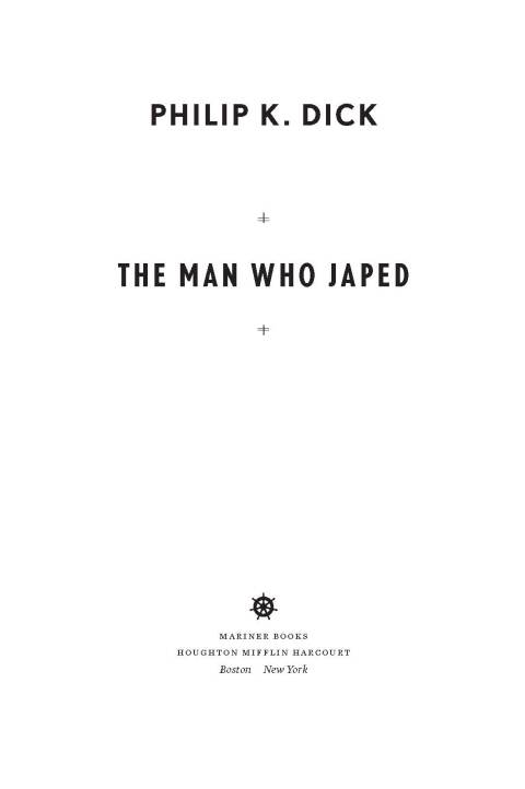 Cover image for book The Man Who Japed