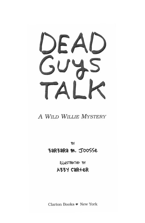 Cover image for book Dead Guys Talk