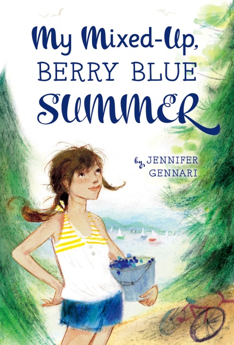 Cover image for book My Mixed-Up Berry Blue Summer