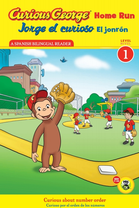 Cover image for book Jorge el curioso El jonrón / Curious George Home Run (Reader)
